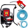 AMUR Pompa olio combustibile autoadescante Pompa carburante Power-600 Pompa diesel elettrica 230 V con contatore, tubo flessibile di aspirazione e pressione, pistola automatica per ugelli, accessori