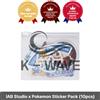 Pokémon Pacchetto adesivi IAB Studio x Pokemon (10 pezzi) - Esclusiva negozio offline