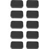SODIAL 10 Pezzi 95X60X21mm Scatola di Nera Scatola di Metallo Nera con Scato8593
