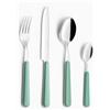 eme Servizio Set di Posate 24 pezzi in Acciaio Inox Eme Brio Verde 50