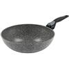 Barazzoni, Linea induction facile plus, Saltapasta - Wok ø28cm, manico staccabile, Made in Italy