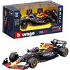 Burago Bburago - F1 Red Bull Racing RB21 2025#1 Verstappen, Auto Diecast in Scala 1:43 con Dettagli Autentici, Replica F1, Livrea Ufficiale, Licenza Red Bull Racing, Età Consigliata 3+ Anni