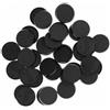 Evemodel 40 pezzi, 25 mm, base in plastica per War Games tavolo miniature decorazione