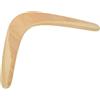 IMIKEYA 1 Pezzo Boomerang Legno Bambini Classico a V Forma di Boomerang in Legno Boomerang all'aperto Boomerang Giocattolo Aereo per Bambini all'aperto