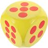 VICASKY Dadi di Schiuma Giganti Dadi Sei Facce di Schiuma Oversize per Giochi Divertenti Giochi da Tavolo