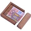 LOGOPLAY Money - La cassaforte per banconote - per regali di denaro in una bella confezione - scatola dei trucchi - gioco di pensiero - gioco di puzzle - gioco di pazienza - gioco di logica in legno