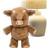 Ceweao Generisch - Peluche a forma di che corre, cinghiale, peluche a forma di pecora, decorazione per la casa, per famiglia, amici, donne e bambini