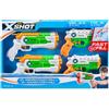 ZURU - XSHOT - Fast Fill - Combo Pack 2 Micro and 2 Nano - Pistola ad acqua - Gioco all'aperto - Riempimento rapido - Tira fino a 8 m - 11856