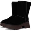 UGG Stivale da donna classico corto New Heights Fashion, nero, 40 EU