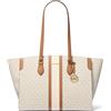 Michael Kors Borsa tote Becca grande con riga e logo