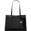 Michael Kors Borsa grande in pelle Saffiano con tasche, Jet Set Travel di Michael Kors
