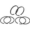 Jumplushion Ricambio per pistone per anello Set per compressore d'aria - Compatibile con diametri di foro cilindro da 49 mm, 50 mm, 51 mm, in metallo solo per anelli (50)
