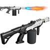FCZon Star FCZON - Pistola lanciafiamme, torcia a propano staccabile con fiamma regolabile, potente torcia per barbecue, bistecche, saldature, campeggio (serbatoio di propano non incluso)