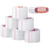 VEVOR Nastro da Imballaggio Trasparente, Anima 76,2 mm 6 Rotoli, 76,2 mm x 65 Iarde, Nastro da Imballaggio Spesso 0,068 mm Nastro da Imballaggio Resistente per Traslochi, Stoccaggio e Imballaggio