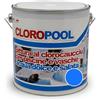 laiv Pittura al Clorocaucciù per Piscine e Vasche - Smalto Professionale Alta Resistenza al Cloro, Salsedine e Raggi UV - Impermeabile per Cemento e Calcestruzzo, Resa 5-6mq/l (Azzurro, 12 Litri)