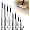 Suevut 9Pcs Set di Punte per Trapano Avvitatore Ad Alto Magnetismo, Resistenti Agli Urti, Punte a Croce Antiscivolo per Trapano Elettrico (25 50 65 70 75 90 100 120 150 mm)