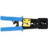 Generico PINZA CRIMPATRICE CAVO LAN ETHERNET PER CONNETTORI PASSANTI RJ45 RJ12 A 6 E 8 PIN