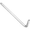 CoCud Chiave Torx Antimanomissione, Torx T45, Nichelato a Forma di L a Stella - (Applicazioni: per Riparazioni Domestiche di Base Manutenzione Meccanica), 1pz