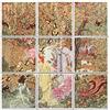 Fabulous Set di 9 piastrelle in ceramica decorative, 20 x 20 cm, motivo: Giardino del Paradiso Les Contes d'Andersen Illustration (dimensione totale 60 x 60 cm)