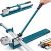 BORDRISE Taglierina Per Rotaie, Taglierina Guide Din A Doppia Scanalatura Utensile Manuale Il Taglio Guide Din Con Righello Misurazione Guide In Acciaio/Alluminio/Ferro 35Mm Strumento Taglio Piastre Canaline