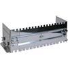 SENDI Cazzuola dentata estensibile regolabile - Slider per malta cassetto piatto pettine scatola pallet per posa di piastrelle lastre spatola dentata estensibile 12 mm (SENDI GLAZE COMB 10/12 mm)