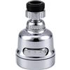 VENTEO - Super Getto Testa del Rubinetto Multifunzione | Rubinetto Della Cucina | Montalino Rubinetto 3 Getti | Rotazione 360° | Adattatore Universale | Risciacquo Lavello Cucina e Bagno