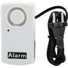 Yinhing Avviso di Interruzione di Corrente 120 DB con Indicatore LED, Allarme Sonoro con Sirena Intelligente per Interruzioni, Necessita di Batteria 9 V, Avviso Automatico di (#1)