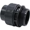 Baumaxxe Raccordo PVC smontabile I Manicotto da incollare 50 mm x filetto maschio 1 1/2 I con O-Ring e ghiera I per impianti piscina pompe valvole misuratori di portata I bm163