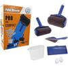 Paint Runner® a Registered Trademark, 7pc Set - A self-contained Painting System, Paint continuously Without Dipping & Dripping and no Mess. Made in Indonesia. The Original just got Even Better.