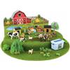 Set Animali Della Fattoria Stimola l'a Fantasia Creature Farm Playset