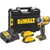 DEWALT DCF921D2T XR BL - Avvitatore a percussione 1/2, 18 V, 2 x 2,0 Ah agli ioni di litio