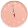 Oxford Calm, Orologio da parete silenzioso, 25 cm, colore arancione pesca