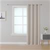 Upcortinassi, Tende ignifughe per hotel e ospedali, beige chiaro, 132 x 274,32, 1 pannello