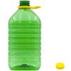 mille idee 2 Dame Dama Pet 5 Litri con Tappo - Bottiglione Alimentare per Acqua, Vino, Olio, Succhi - Contenitore Plastica Riciclabile per Uso Alimentare - Tanica Leggera e Resistente cm 15x15 32h