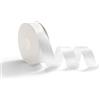 AOKSUNOVA 25 mm X 23 m, Nastro Regalo, Nastro A Fiocco, Nastro di Raso, Nastro Decorativo, Nastro in Tessuto per Confezioni Regalo di Nozze, Nastri per Bricolage, Bianco