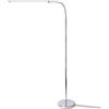 Generic Lampada da Terra in Acciaio Inossidabile, Lampada da Terra Standard a LED per la Cura degli Occhi con Collo D'Oca Flessibile, Lampada da Lettura per s