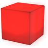 Danieli Cubo luminoso da giardino 40 cm Made in Italy | CUBE lampada da giardino in resina a LED multicolore con telecomando