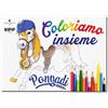Equitatus1991 Album da colorare con colori Tony Il Pony Bianco