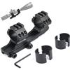 ACEXIER Caccia Heavy Duty Cantilever Doppio Anello 25.4mm / 30mm Supporto per cannocchiale Picatiiny Rail 20mm Weaver Adattatori Pistola (Senza Attacco QD)