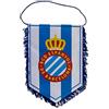 RCD Espanyol BANESP bandierina, Blu/Bianco, 28 x 19 cm