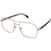 David Beckham DB 7103 RHL | Occhiali da Vista Graduati | Prova Online | Unisex | Metallo | Quadrati | Oro | Adrialenti