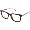 David Beckham DB 7119 6C5 | Occhiali da Vista Graduati | Prova Online | Plastica | Rettangolari | Grigio, Havana | Adrialenti