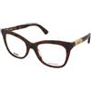 Moschino MOS650 C9B | Occhiali da Vista Graduati | Plastica | Quadrati | Marrone, Havana | Adrialenti