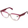 LIU JO LJ2784 613 | Occhiali da Vista Graduati | Plastica | Cat Eye, Ovali / Ellittici | Rosa, Trasparente | Adrialenti