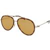 Gucci GG1981S 002 | Occhiali da Sole Graduati o Non Graduati | Prova Online | Metallo, Plastica | Pilot | Marrone, Oro, Havana | Adrialenti