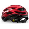 MET Casco bici MET Estro mips rosso nero metallizzato lucido 3HM139 RO1