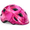 MET Casco bici MET Hooray rosa cuori lucido 3HM144 PH1
