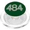 City & State Allentown Pennsylvania 484 Codice area Patriota locale Americano PopSockets PopGrip per MagSafe