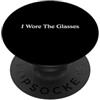 Eclipse Chasers And Astronomy Observers Ho indossato gli occhiali 2026 Totalità totale dell'eclissi solare PopSockets PopGrip Adesivo