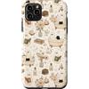 Spooky Ghost and Cat in a Bathroom Custodia per iPhone 11 Pro Max Gatto fantasma vintage floreale spettrale carino bagno libro amante